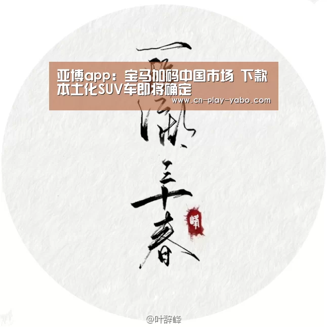 亚博app:宝马加码中国市场 下款本土化SUV车即将确定(图2) 亚博平台